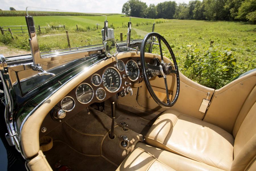 Интерьер Riley MPH 1934 года  (фото 9 из 17)